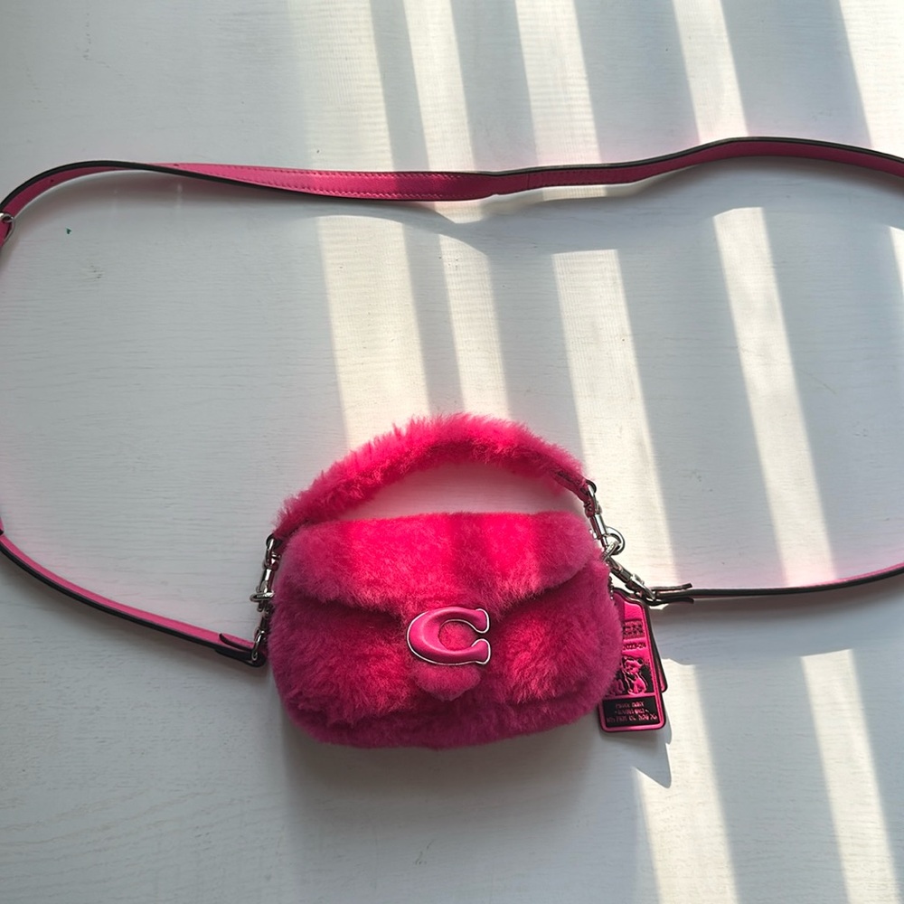 Hot pink Lil Nas x Coach collaboration